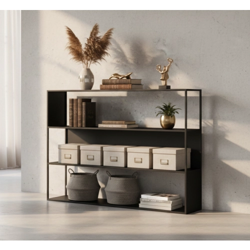 REGAŁ NA KSIĄŻKI METALOWE  RNK-144